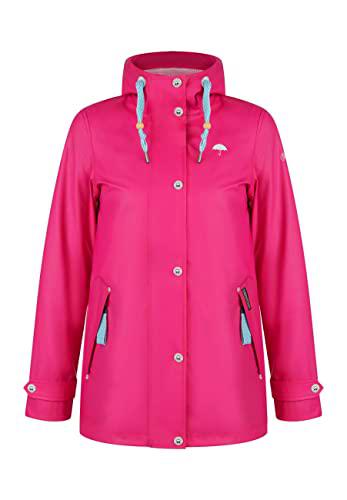 SCHMUDDELWEDDA Chubasquero, Rosa Fucsia, XS para Mujer