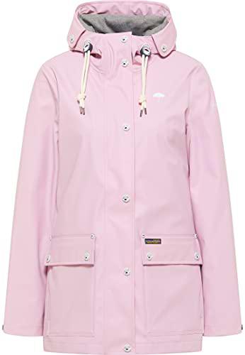 SCHMUDDELWEDDA Chubasquero Chaqueta para Lluvia, Rosa