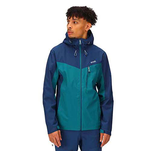 Regatta Birchdale Chaquetas Impermeables, PacifG/Admrl